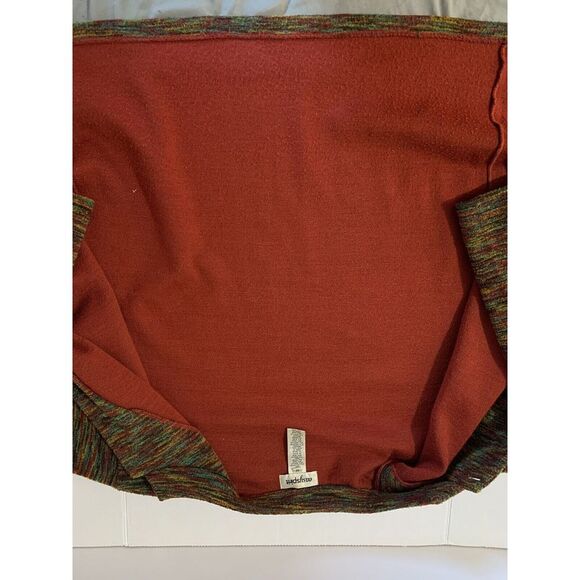 VTG Easy Spirit Rainbow Knit Cardigan Sweater 1X Cottage Core Metal Button Lined - Picture 11 of 13